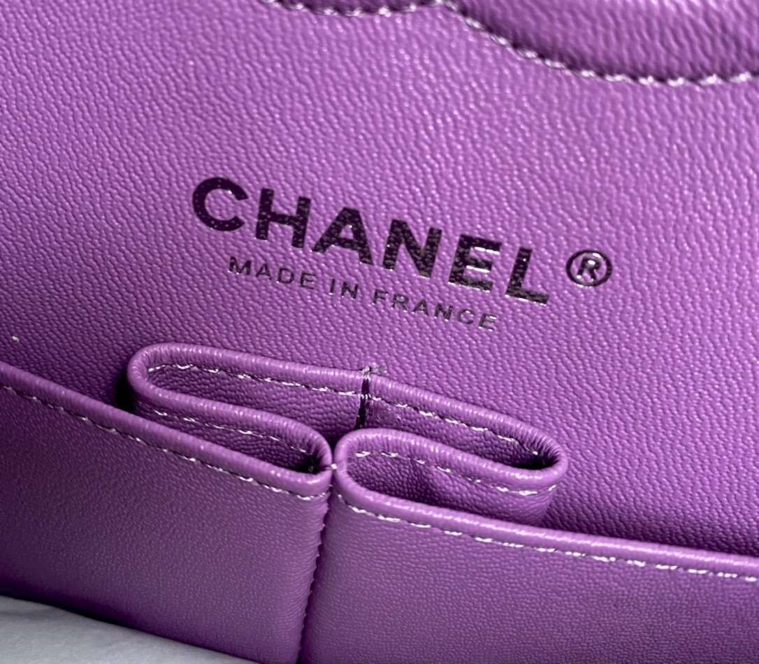 Ch**el Classic Flap Bag 15.5x25.5x6.5cm