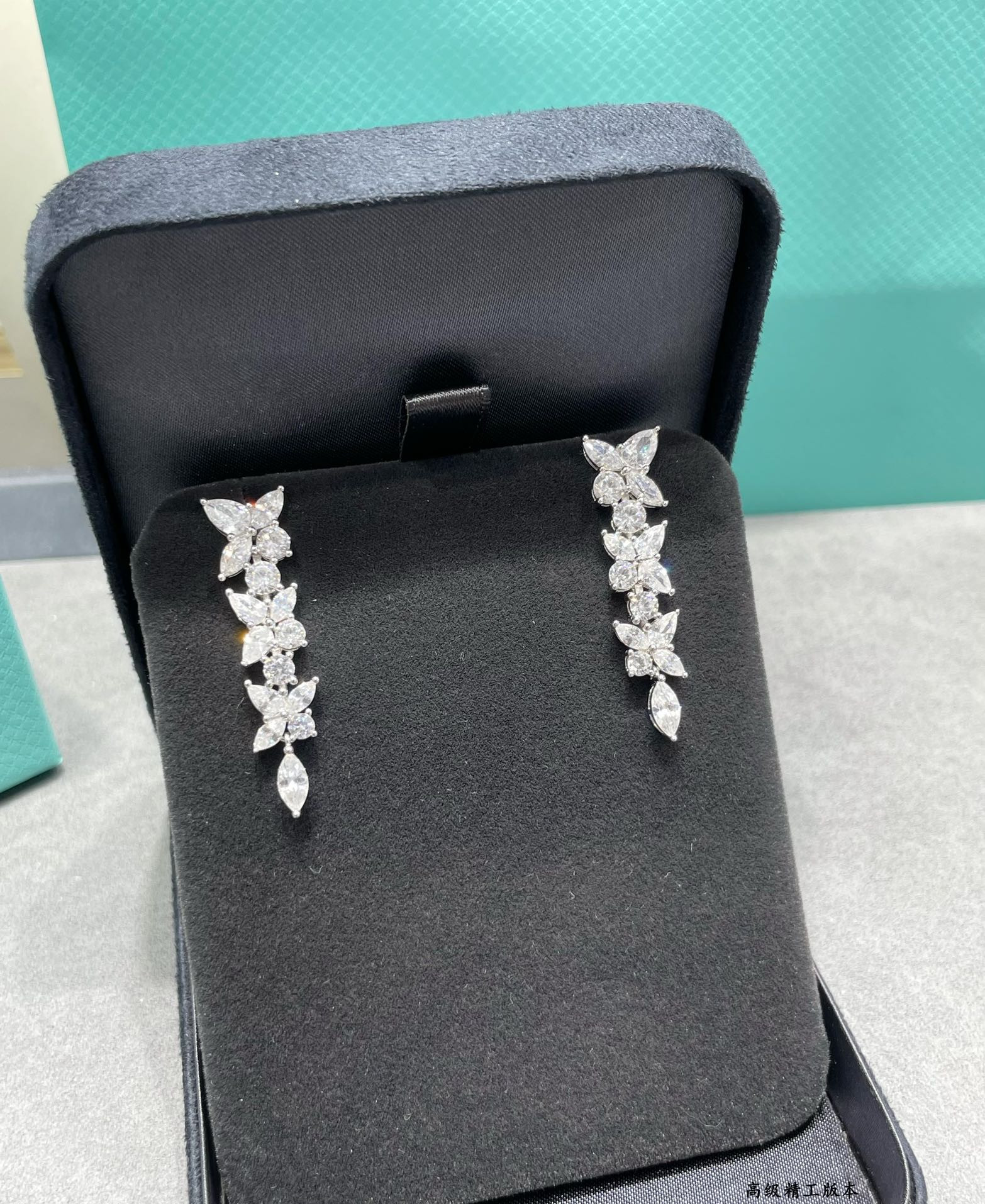 T*f*ny & co. marquise earrings ag925