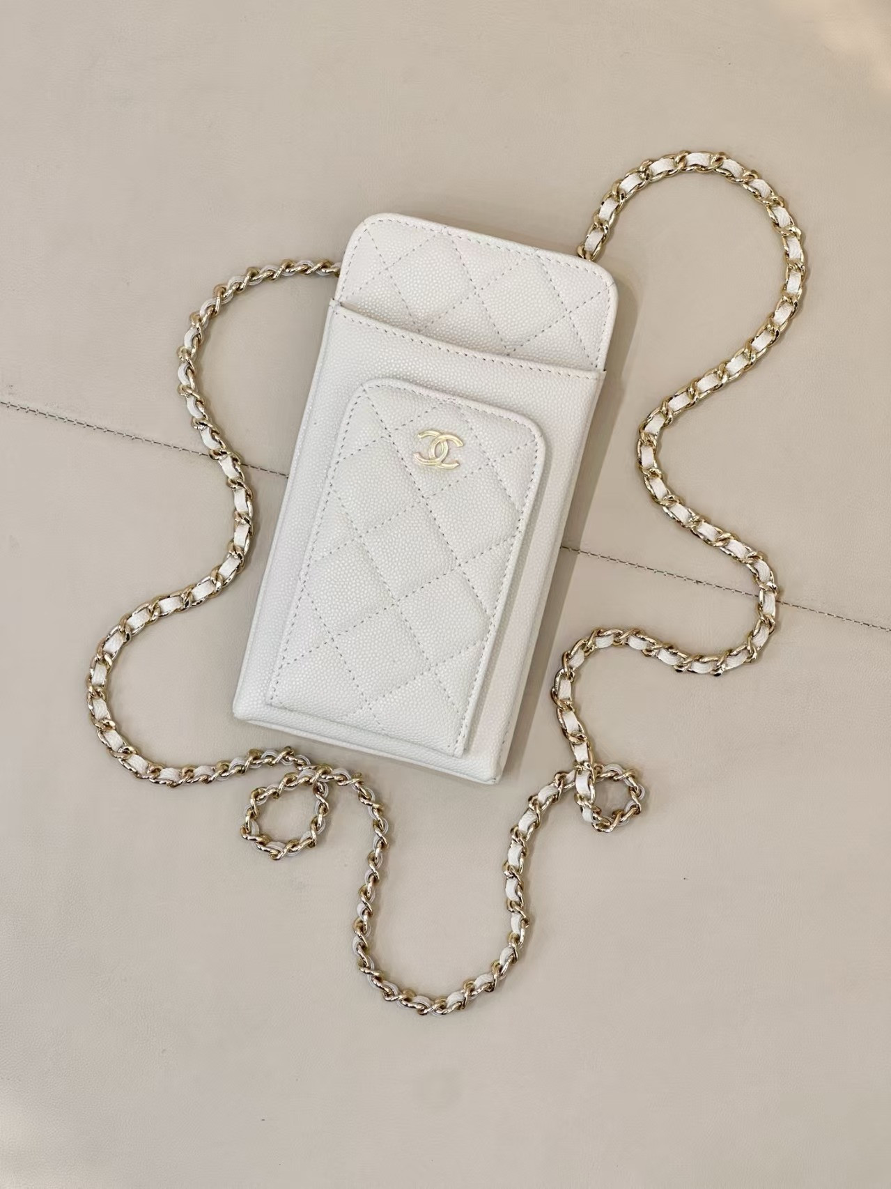 Ch**el Phone Bag 18x9x3cm