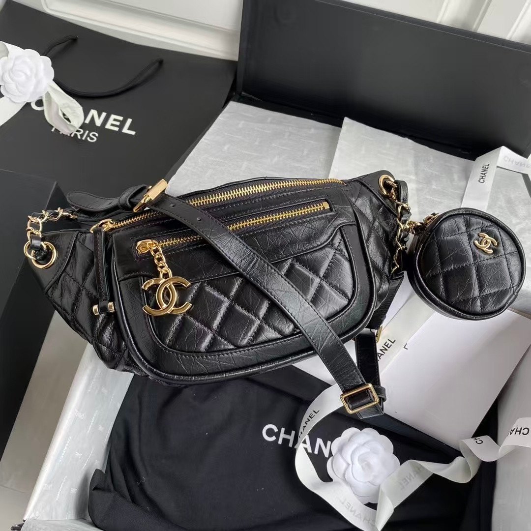 Ch**el Belt Bag 34x15x6cm