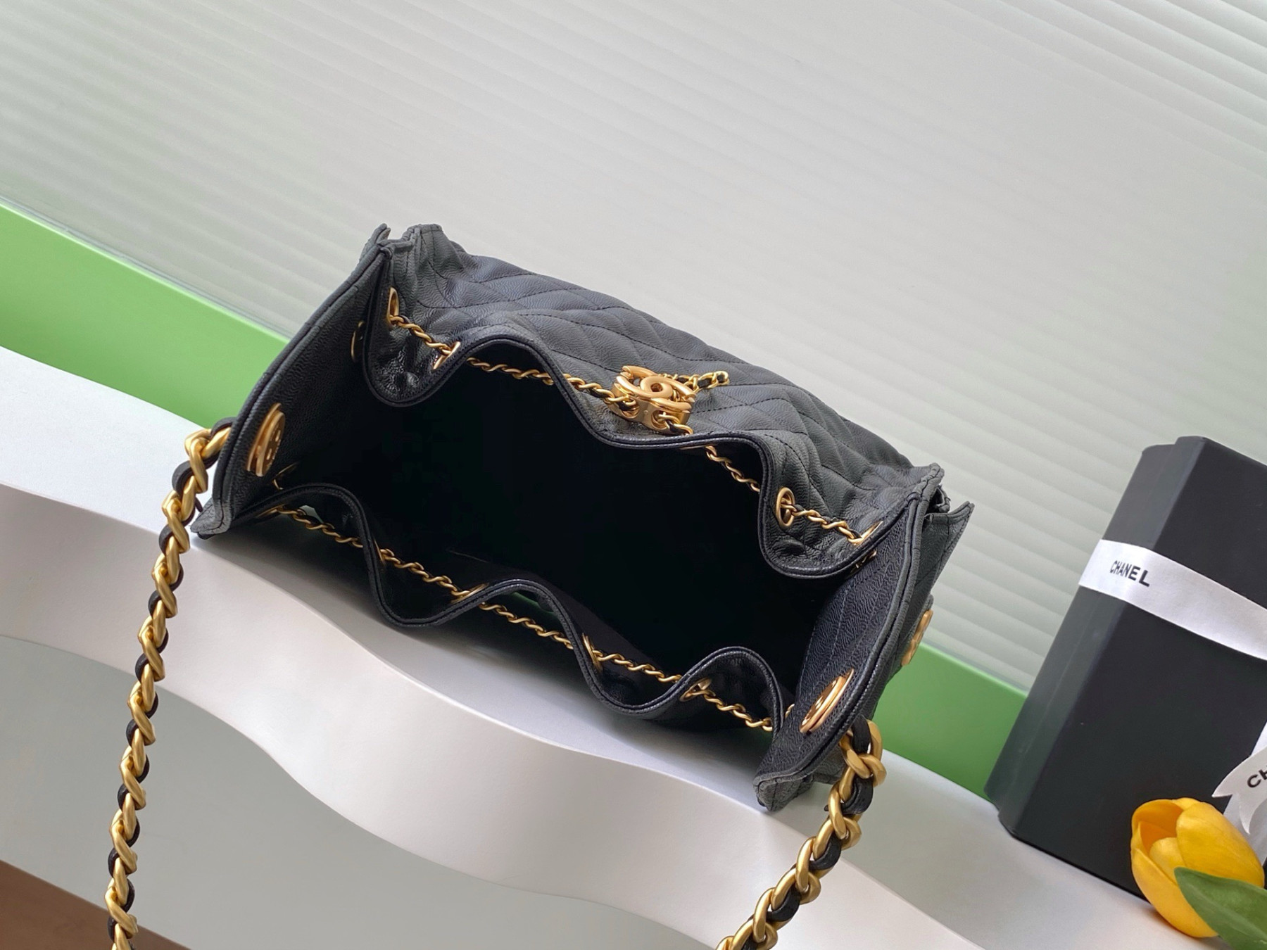 Ch**el 25C Bucket BAG 30x26x14cm