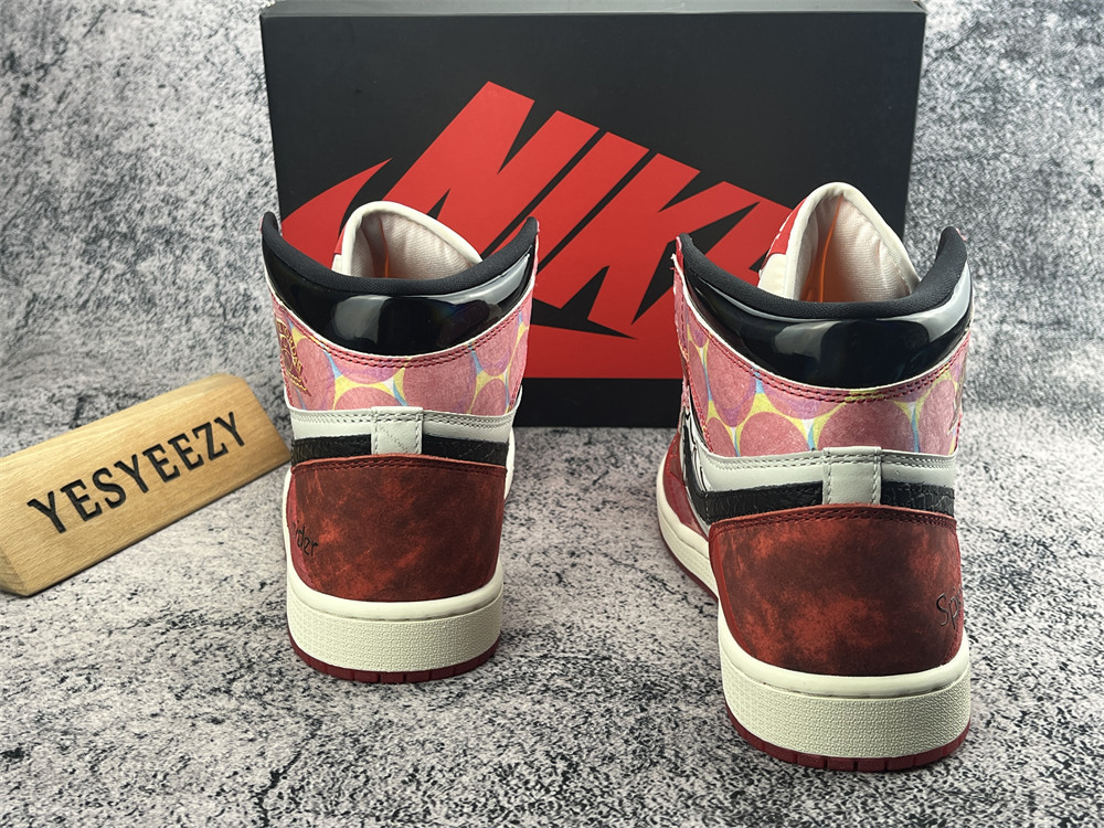 UA Jordan 1 Retro High OG Spider-Man Across the Spider-Verse