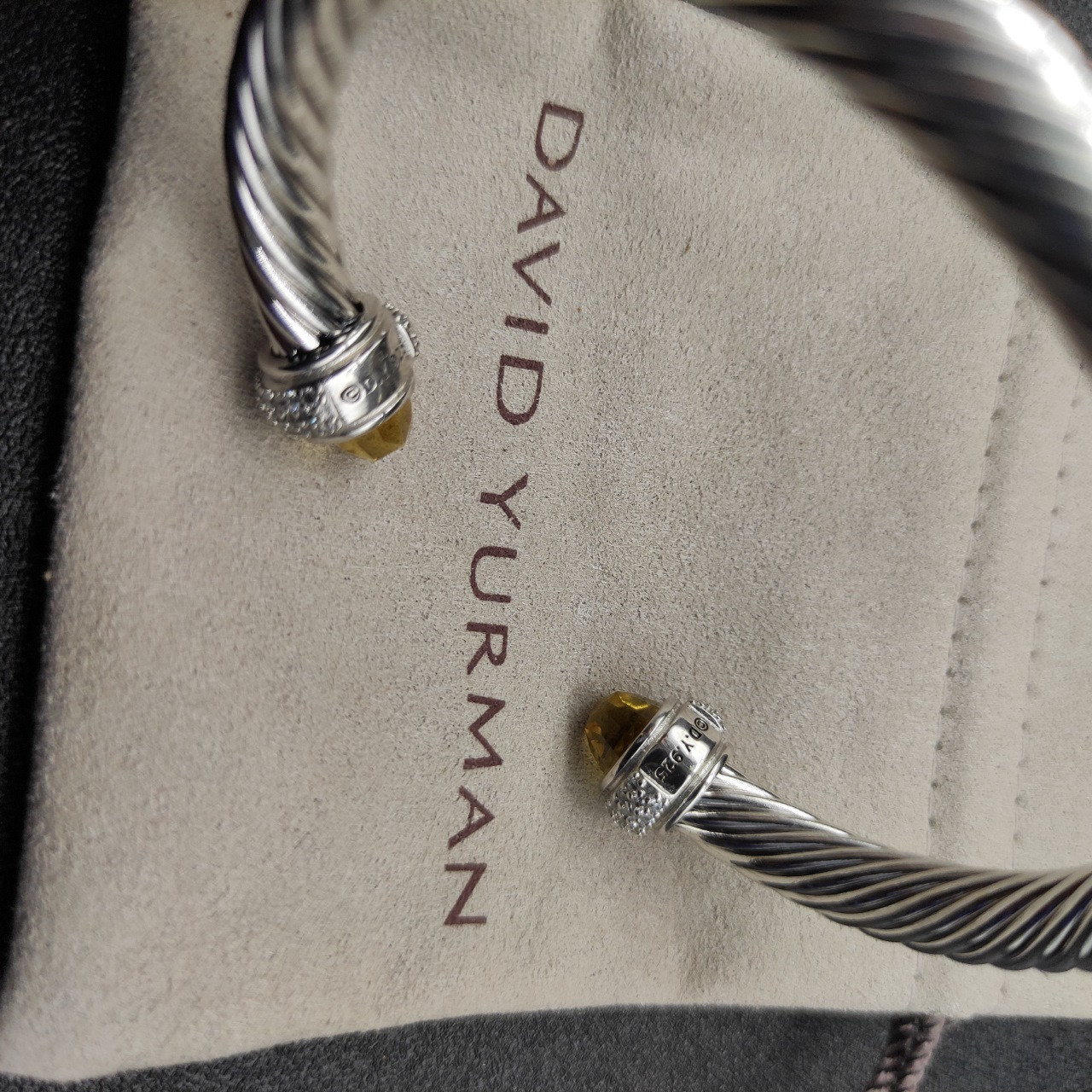 dau1d Yvrm*n 7mm full d1am0nd bracelet (wrist circumference 15-20cm)
