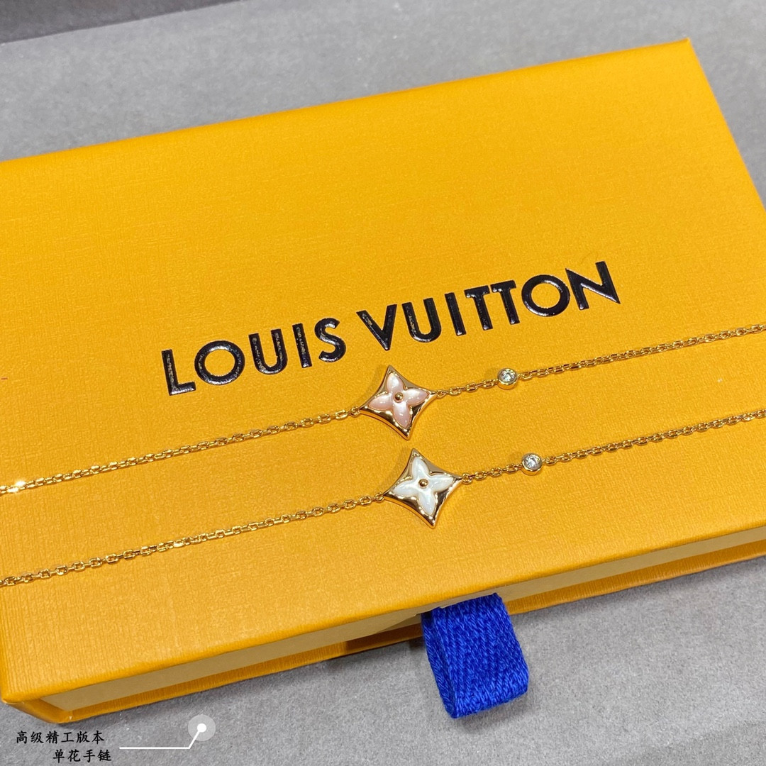 L0vis Vvtt0n Single Flower Bracelet