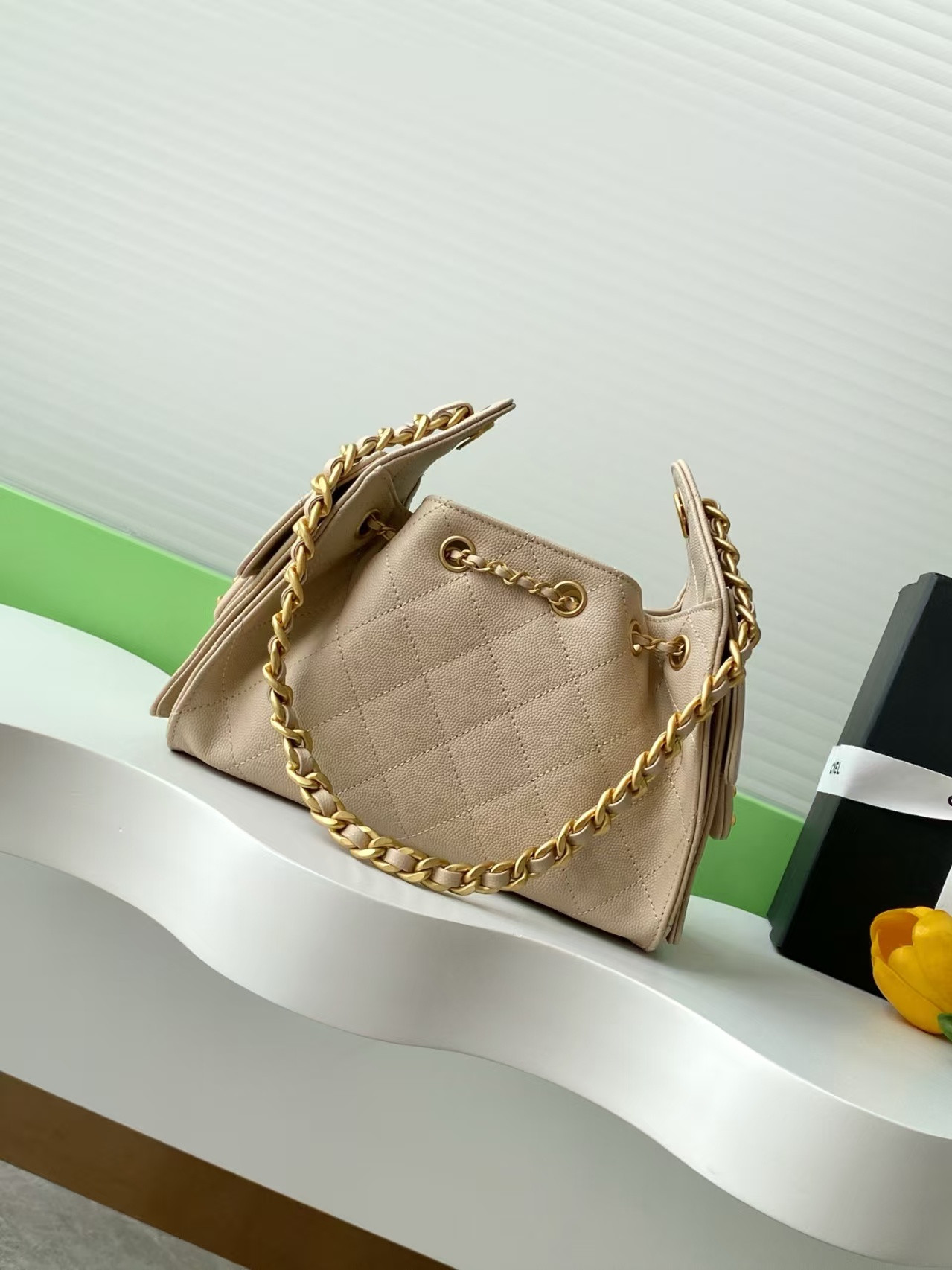 Ch**el 25C Bucket Bag 20x22x12.5cm