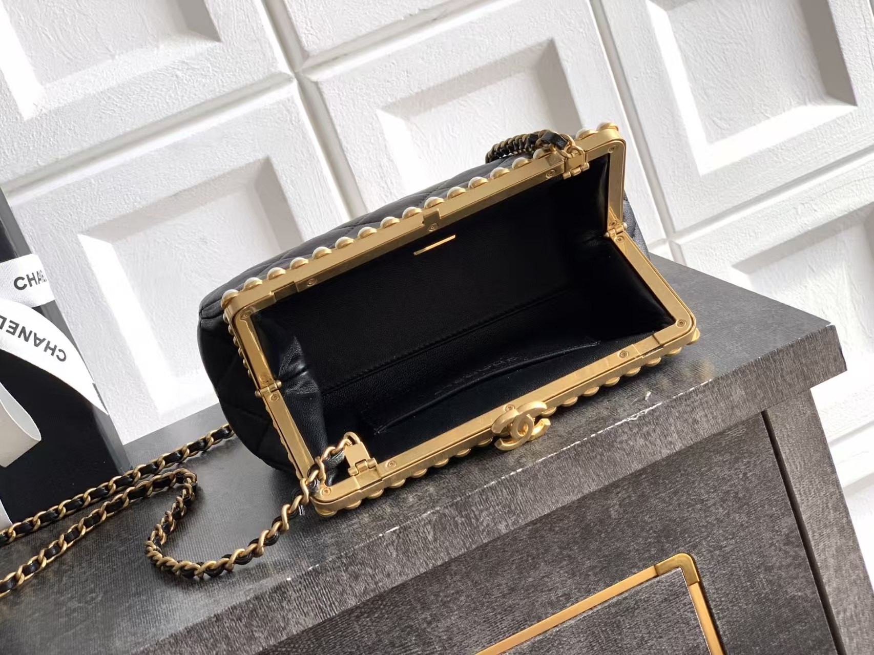 Ch**el Clutch AS5912 10x20x7cm