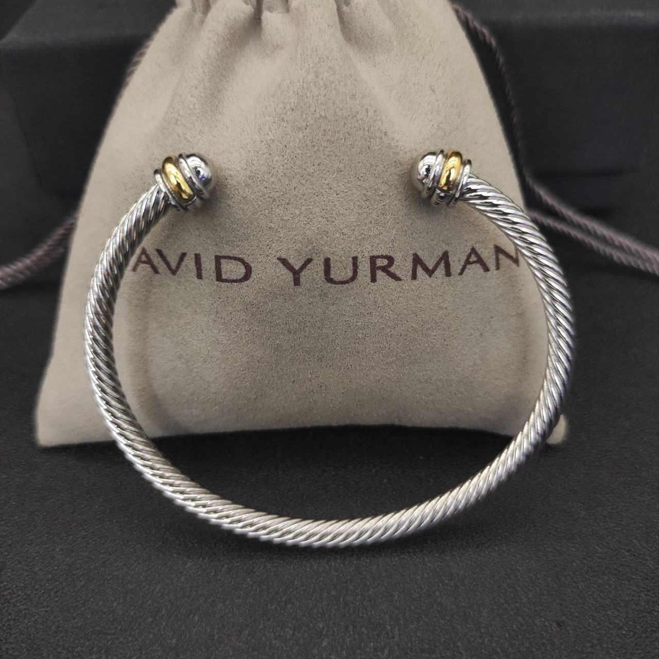 dau1d Yvrm*n 4mm wrap bracelet(wrist circumference 15-20cm)