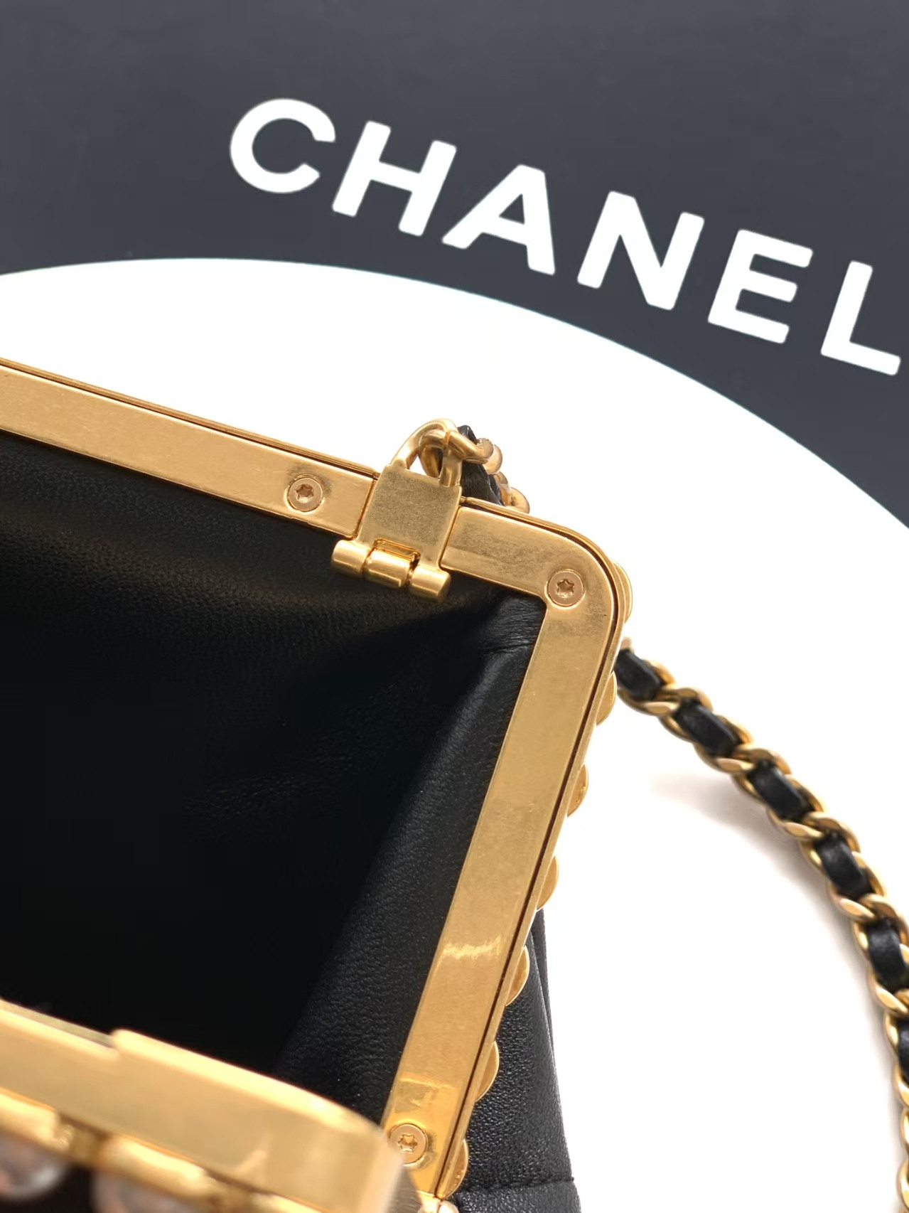 Ch**el Clutch AS5912 10x20x7cm
