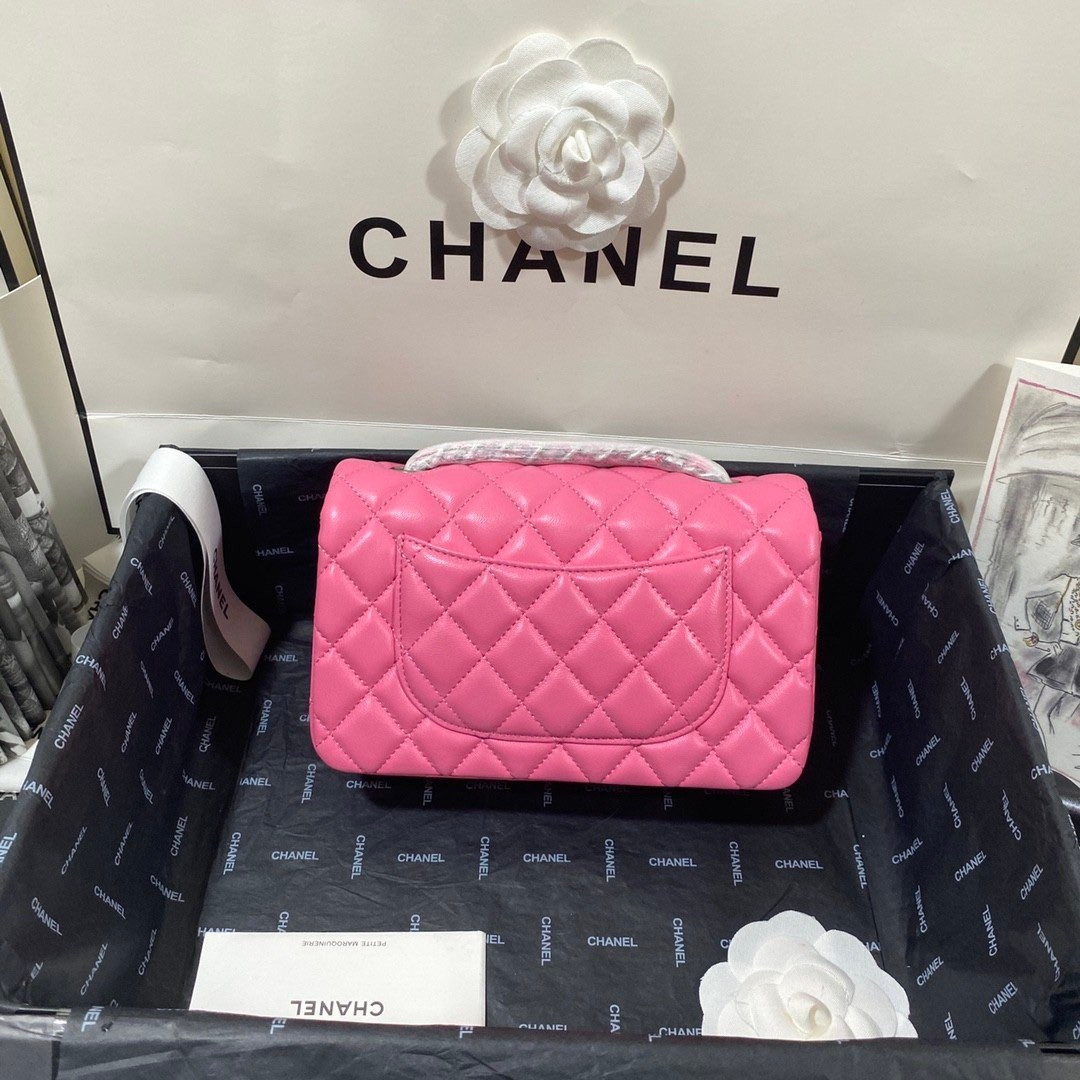 Ch**el Mini Flap Bag 20x12x6cm