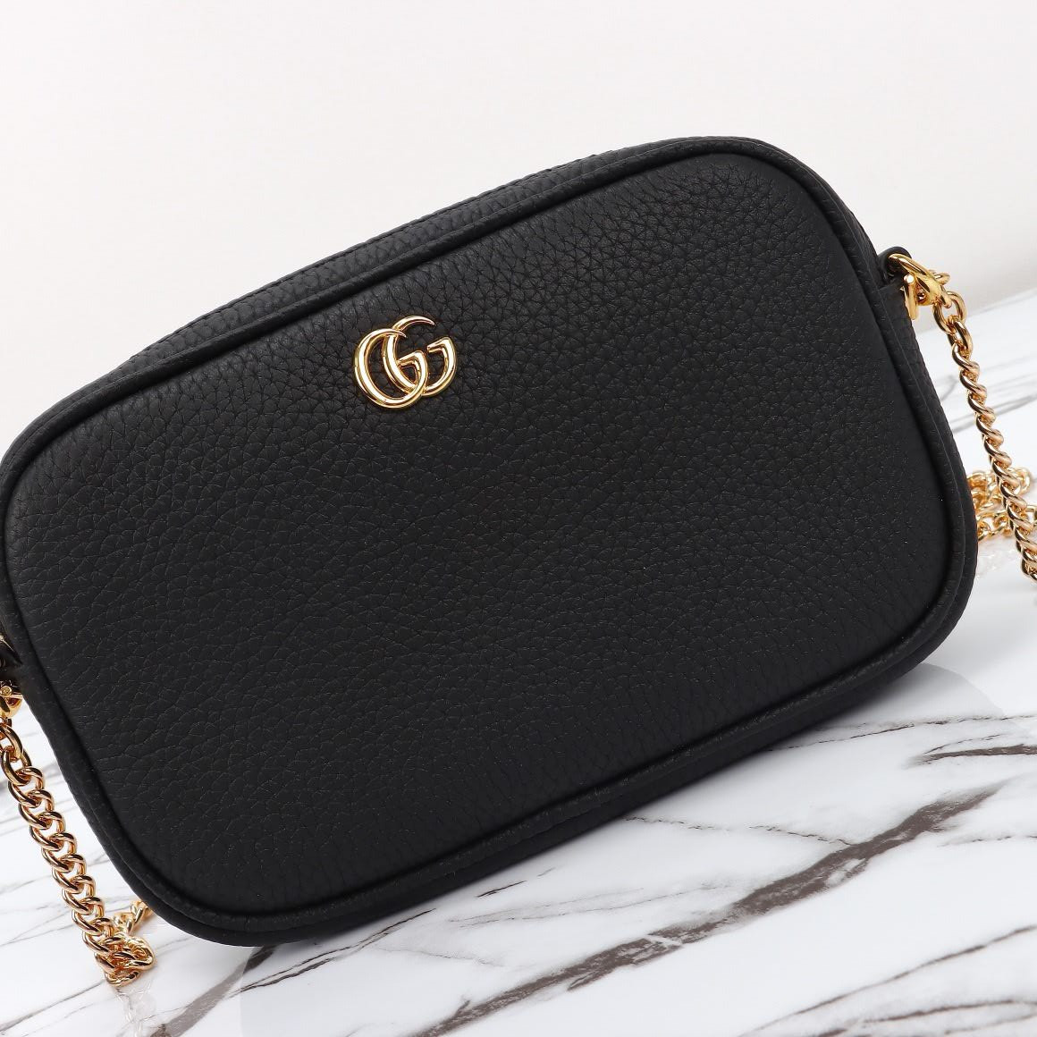 Gvc*1 GG Marmont Mini Camera Bag 18.5x11x4cm