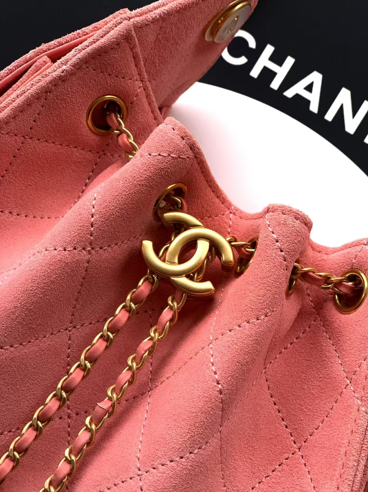 Ch**el 25C Bucket Bag 20x22x12.5cm