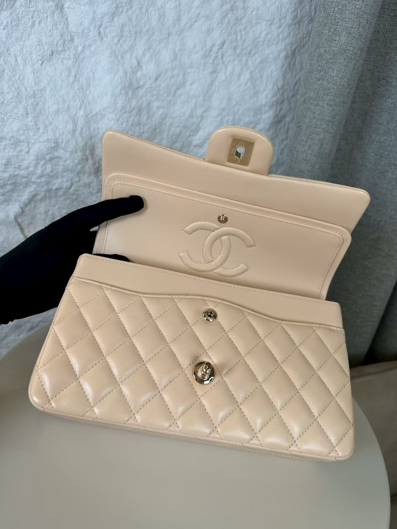 Ch**el Classic Flap Handbag CF 25x15x6cm