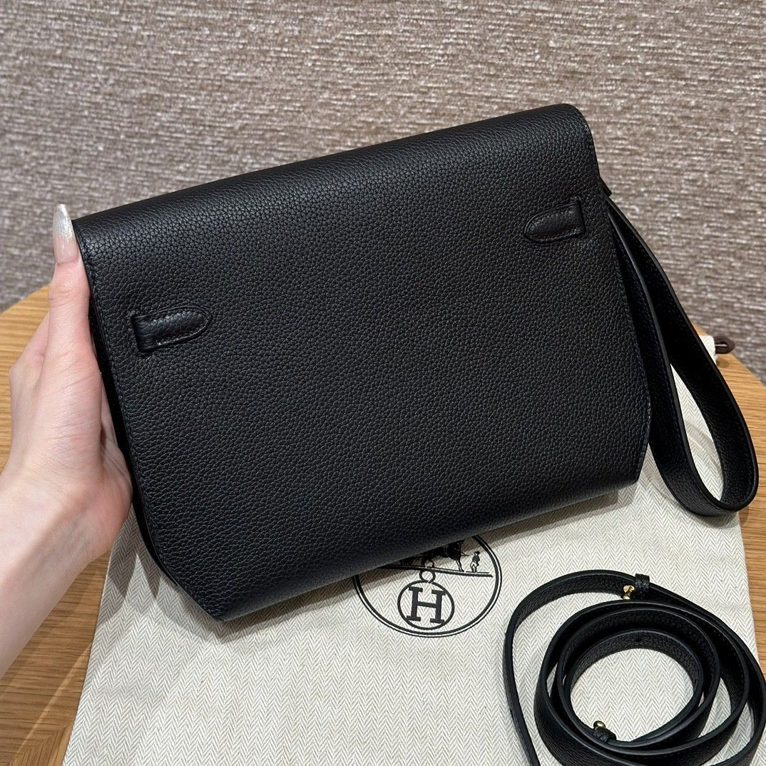 H**me5 Kelly Depeches Togo Black 25cm