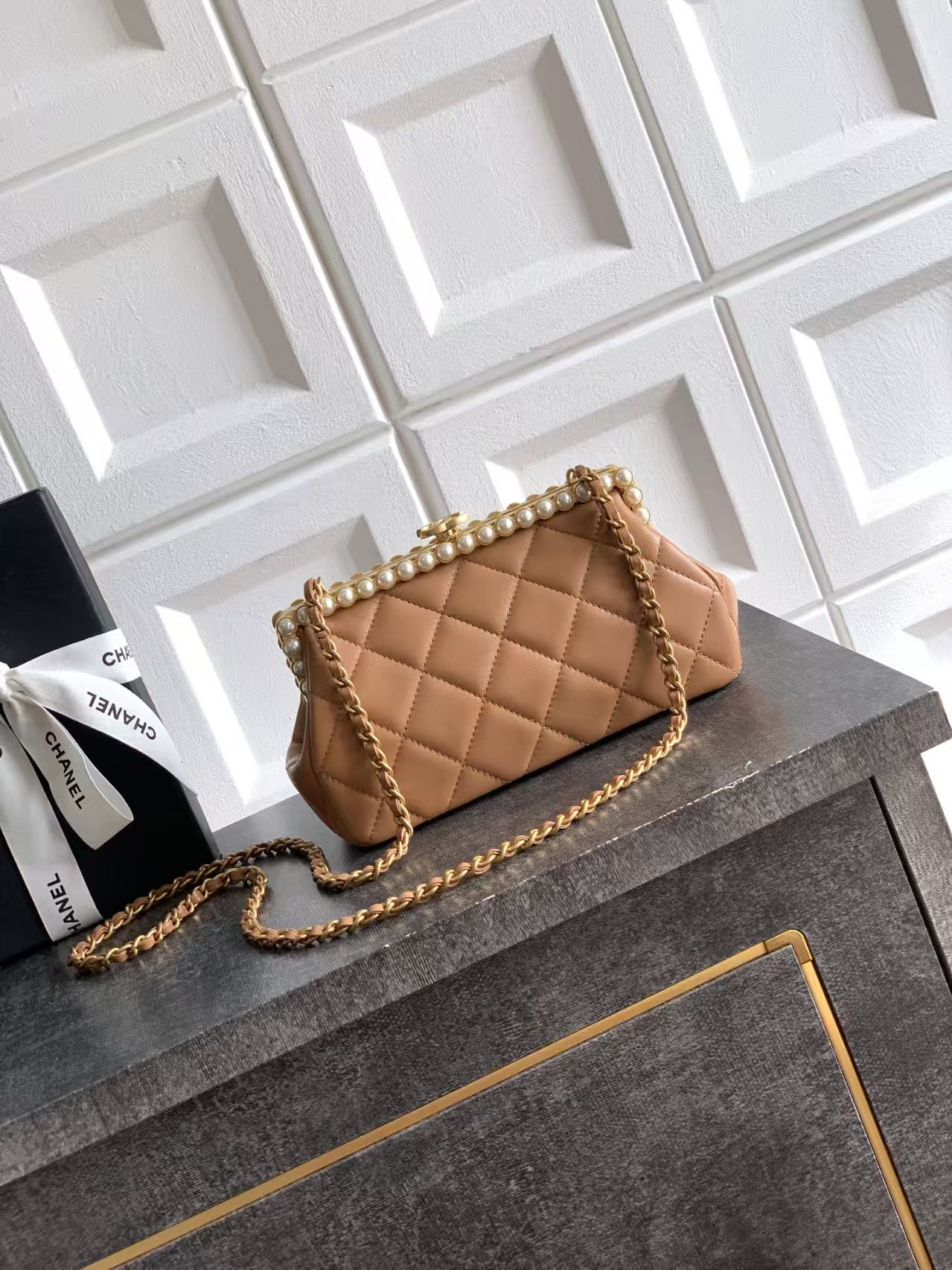 Ch**el Clutch AS5912 10x20x7cm