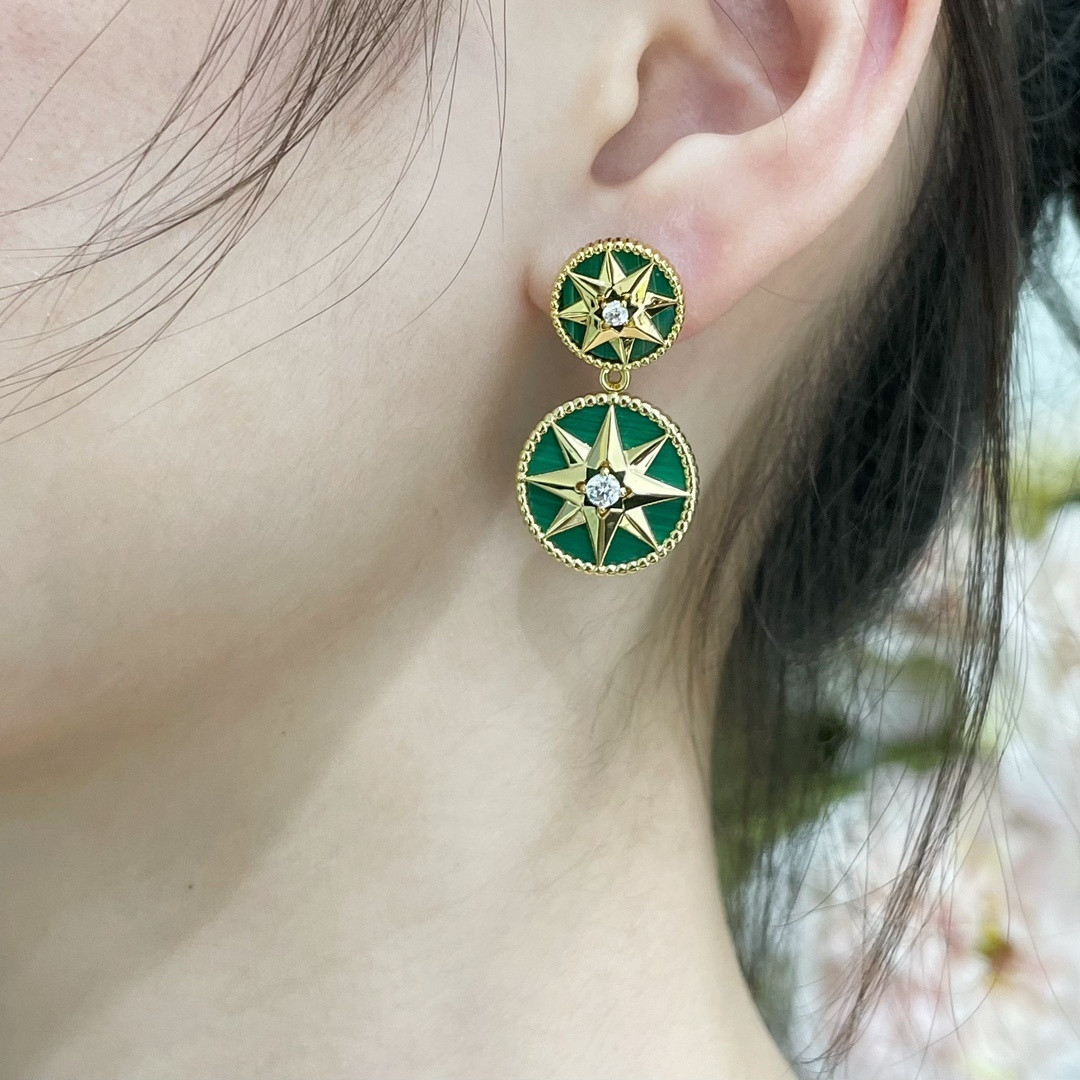 D10r Rose des Vents Earring