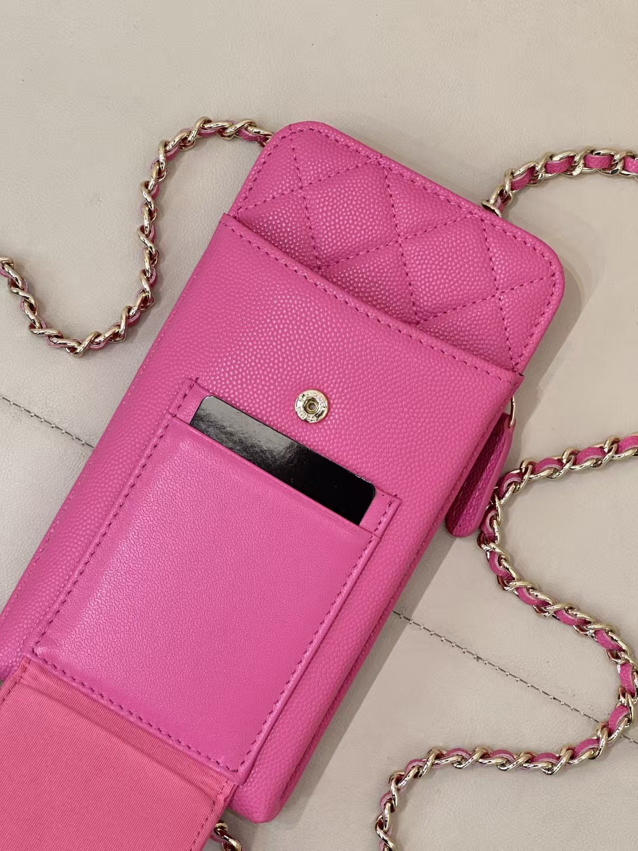 Ch**el Phone Bag 18x9x3cm