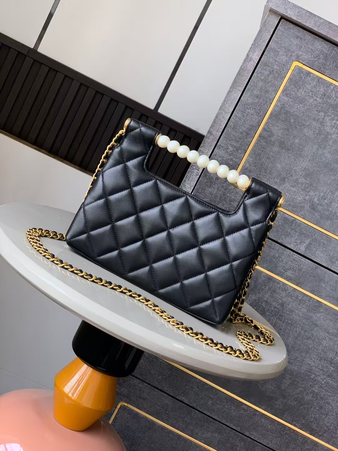 Ch**el Small Shopping Bag AS5413 17x22x8cm