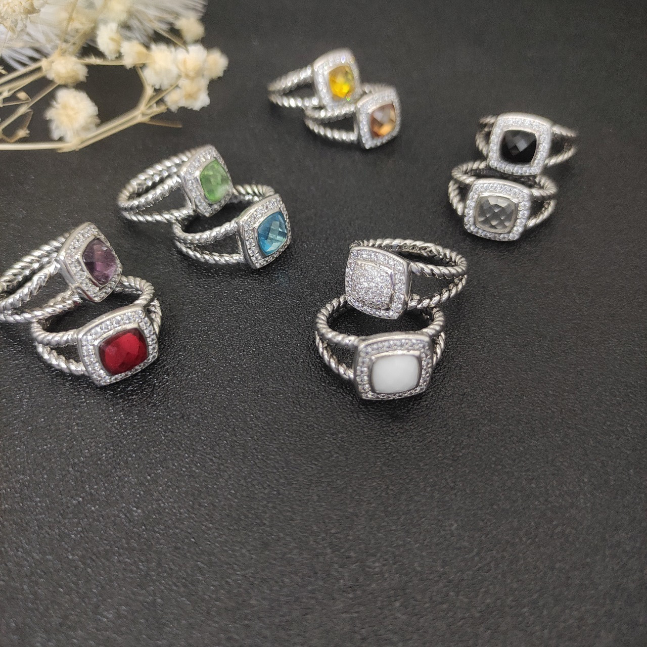 dau1d Yvrm*n square d1am0nd ring