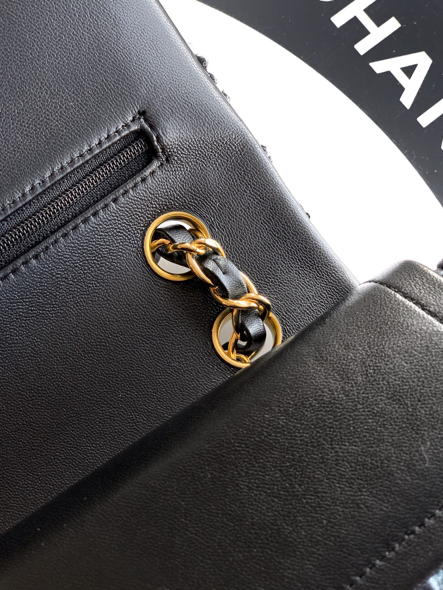 Ch**el flap bag 25x15x6.5cm