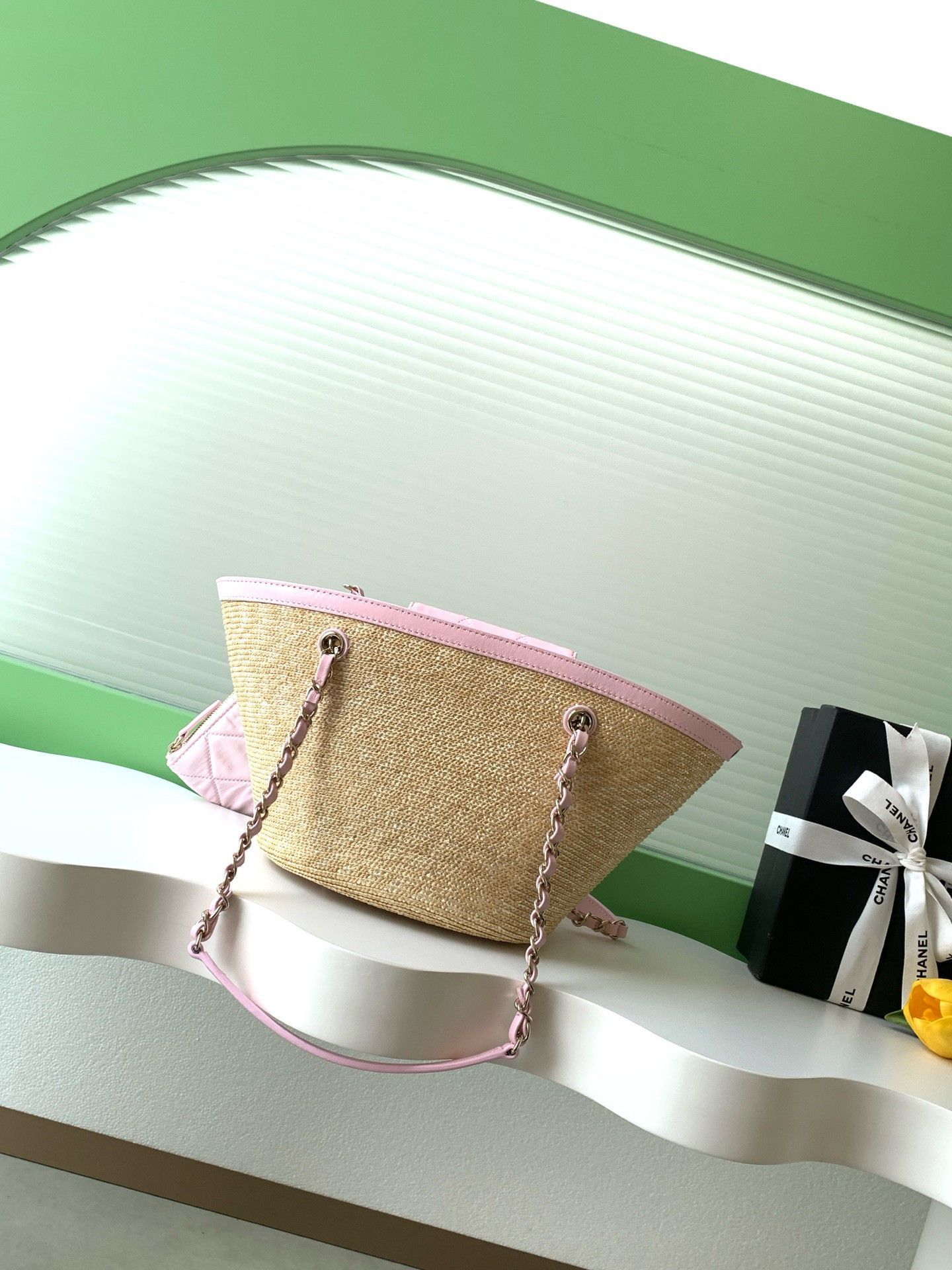 Ch**el Shopping Bag 18x41x13cm