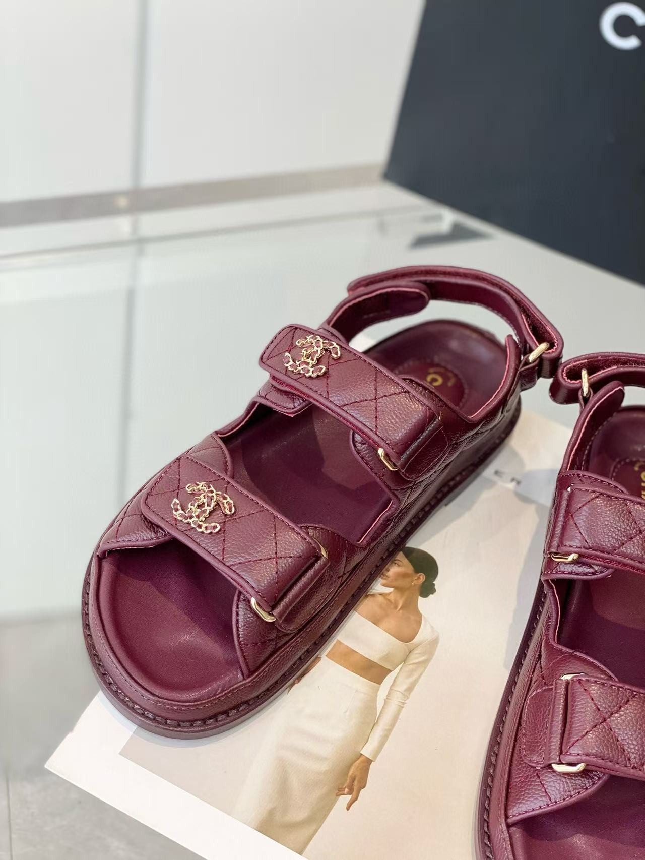 UA Ch**el Sandals