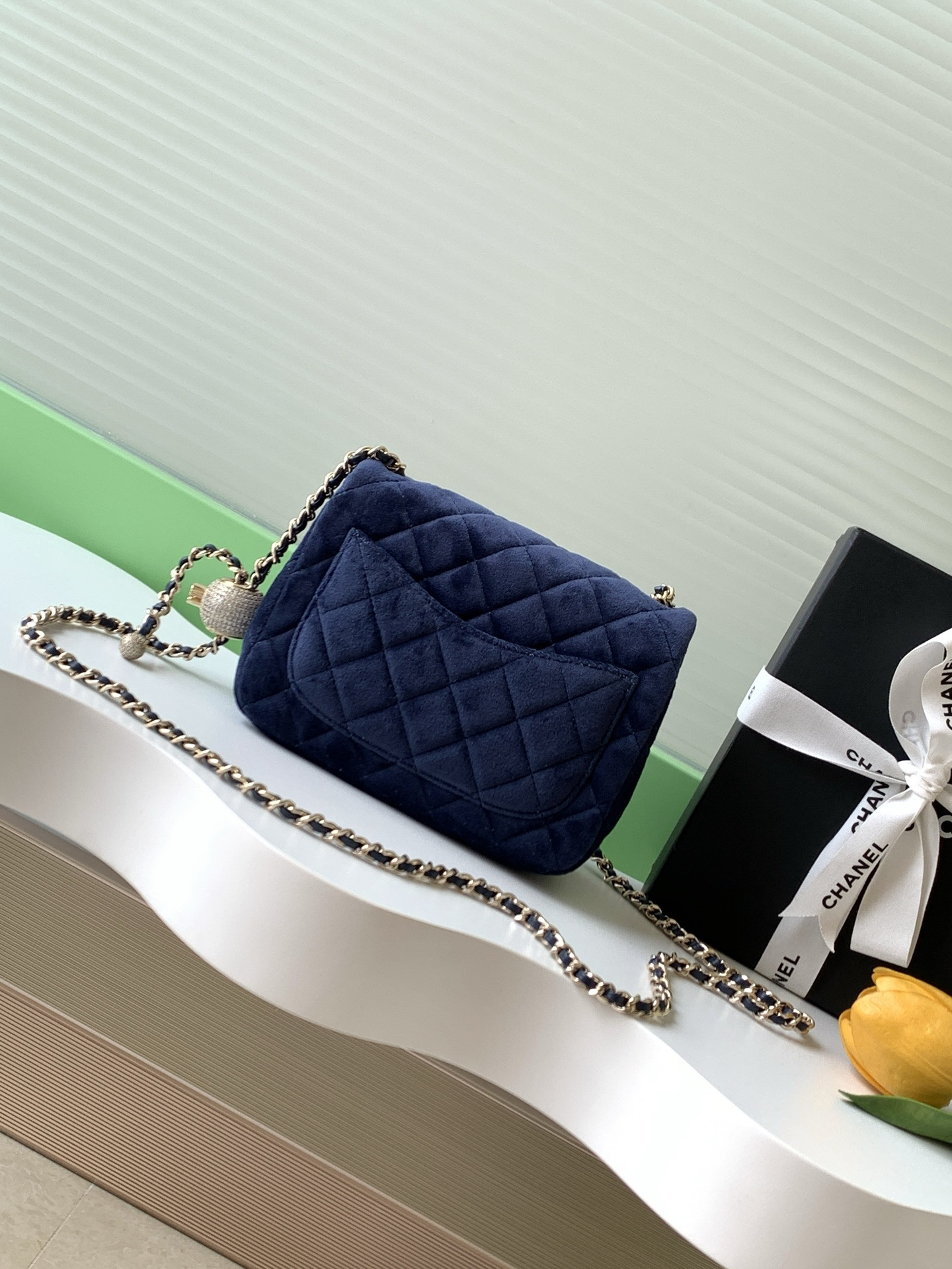 Ch**el MINI FLAP BAG 13x18x7cm
