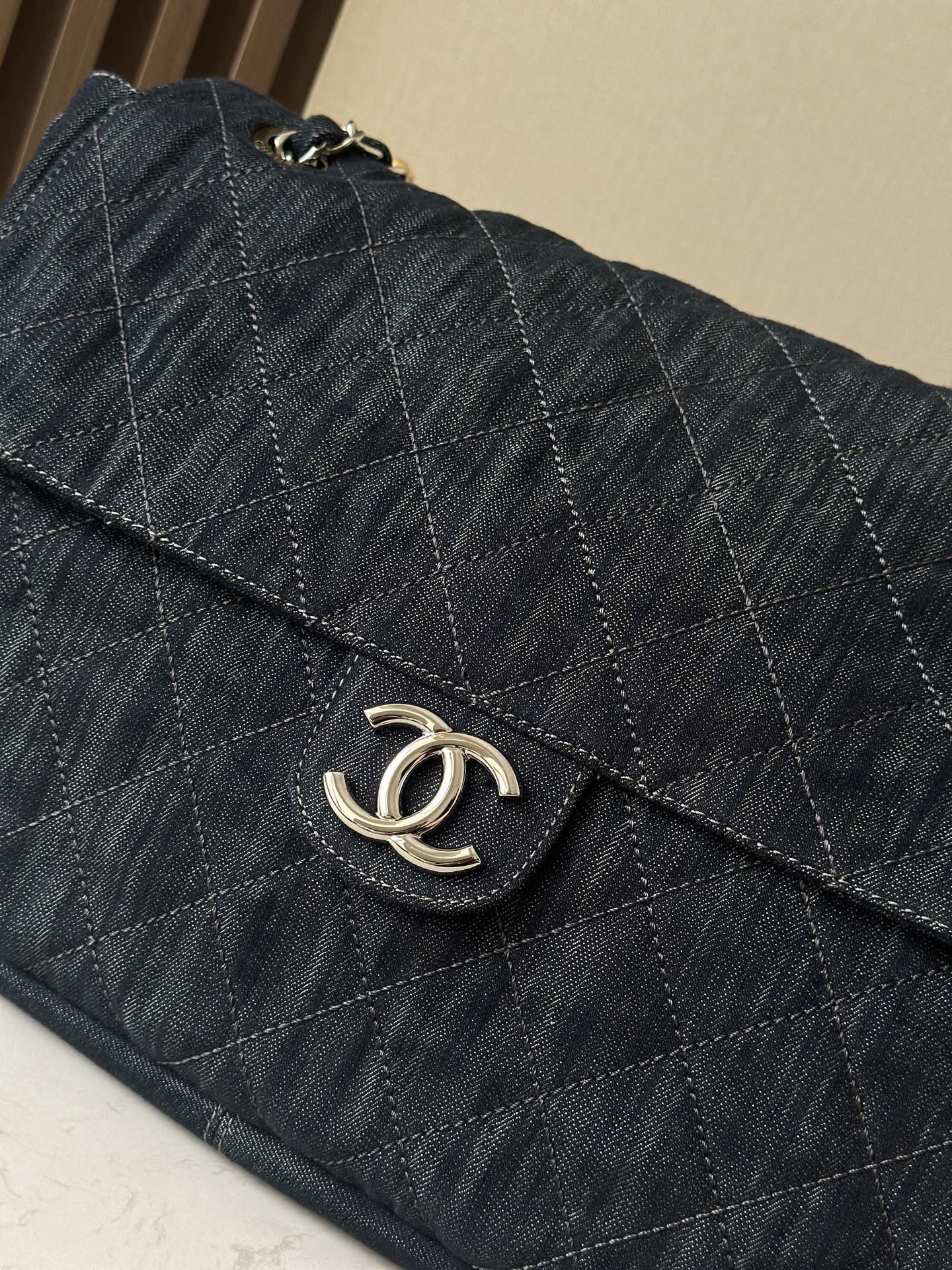 Ch**el flap bag 40x30x11cm