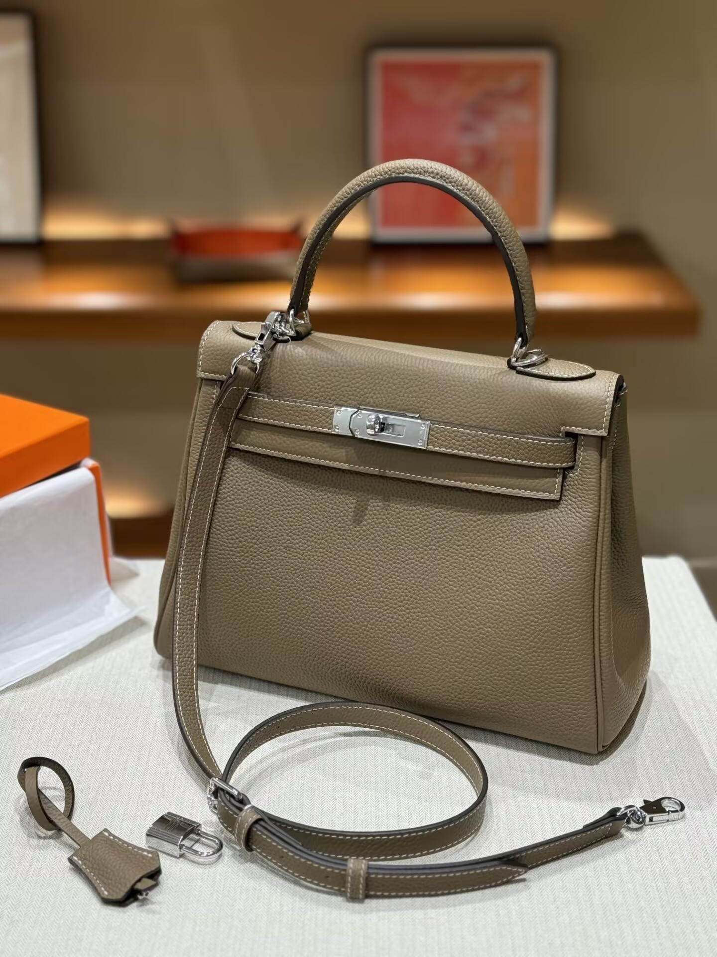 H**me5 Kelly Silver-tone Hardware 25 28