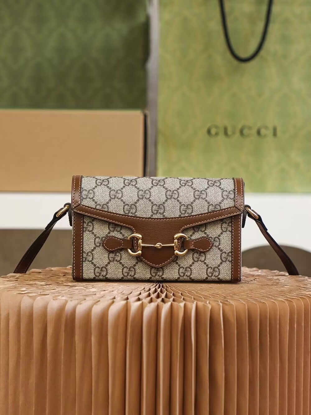 Gvc*1 Horsebit 1955 Mini Bag 18x12x5cm