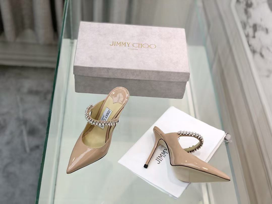 UA J1m*y Ch00 Mules En Cuir Bing