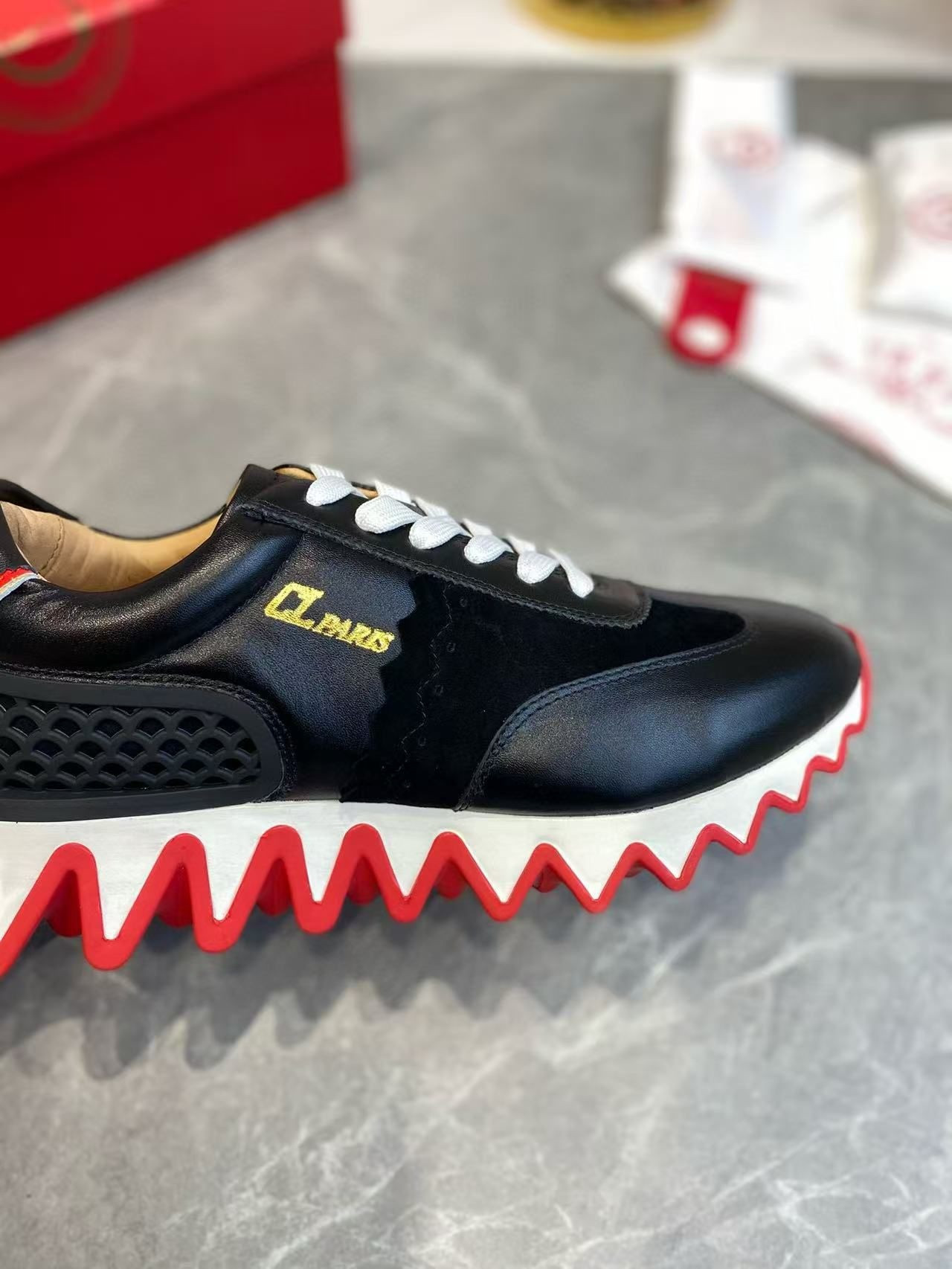 UA Chr1st1an Louboutin Loubishark Sneaker
