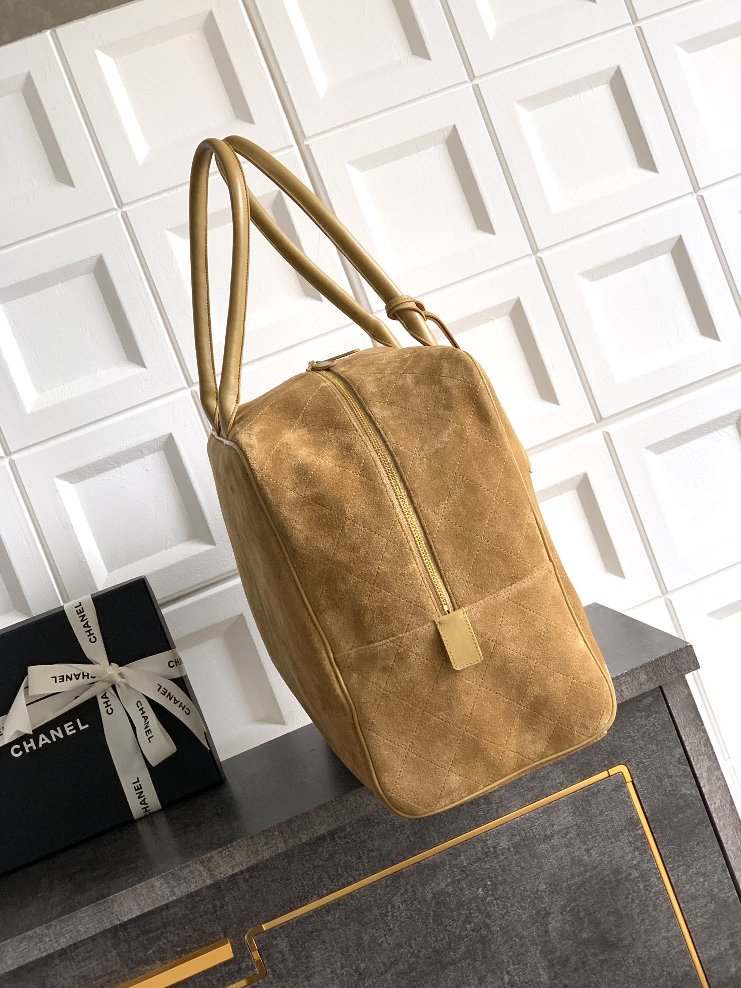 Ch**el boston bag 41x31x23cm