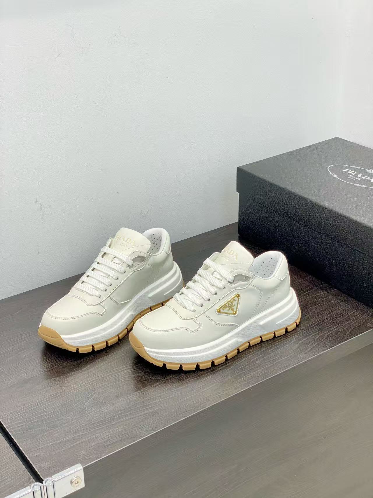 UA Pra*a Prax 01 leather sneakers