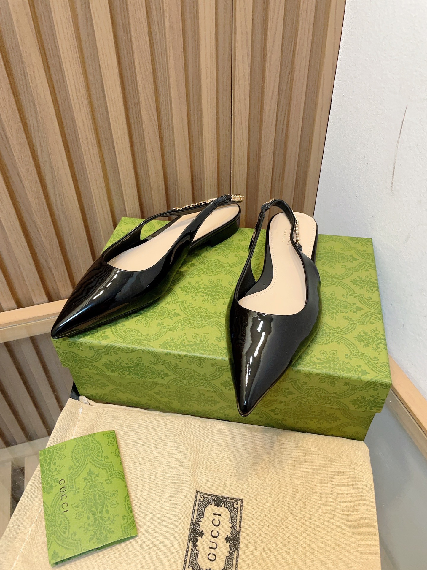 Gvc*1 SIGNORIA SLINGBACK PUMP flat shoes