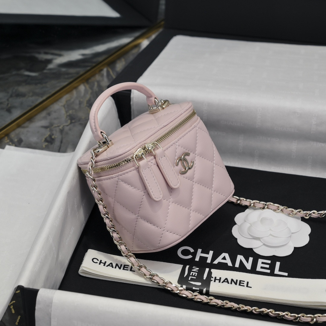 Ch**el MINI Box Bag 10x9x7cm