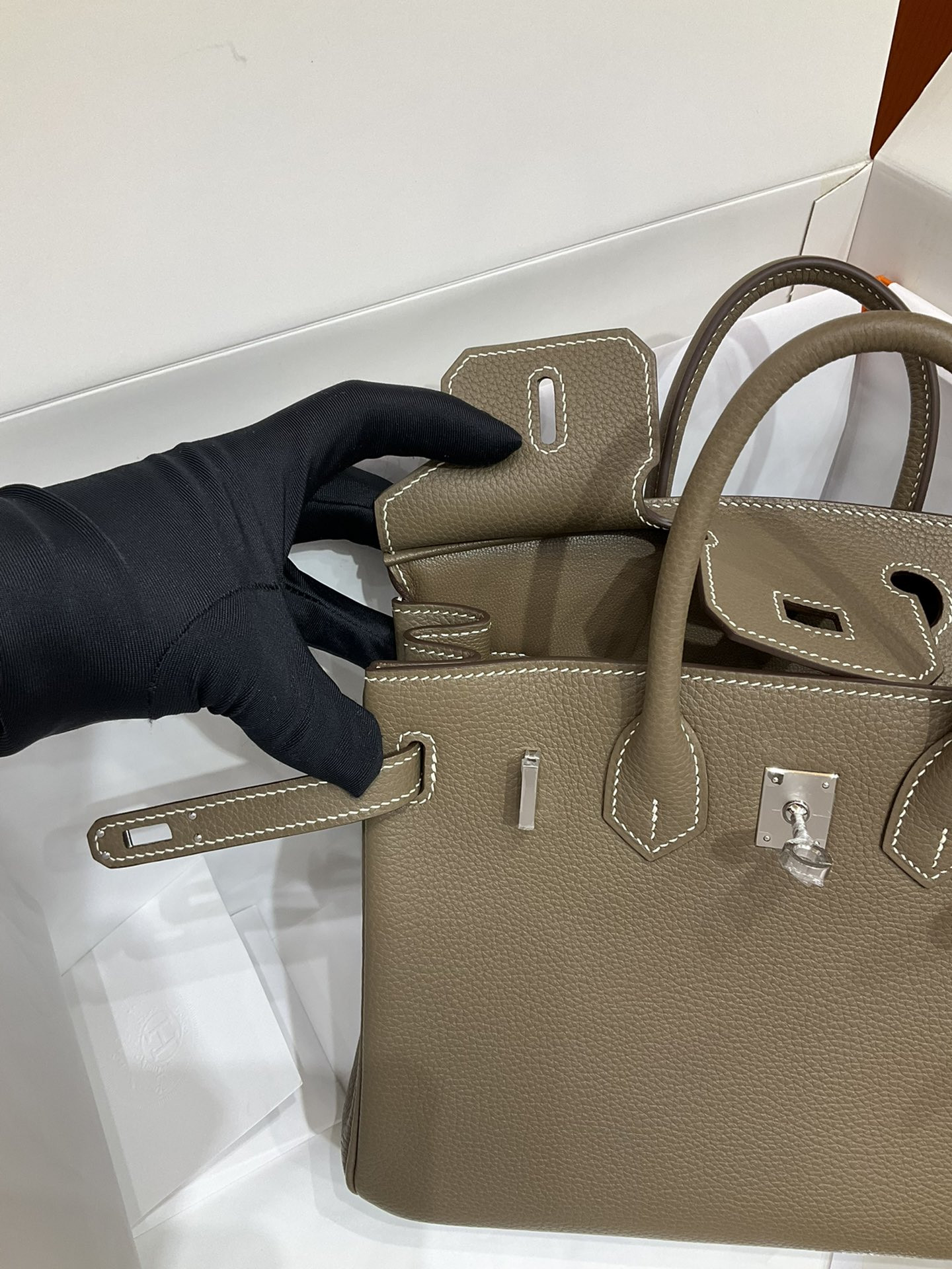 H**me5 BIRKIN Silver 25 30 35