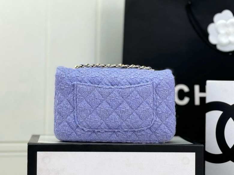 Ch**el MINI CLASSIC 11.12 HANDBAG 20 12 × 20 × 6 cm