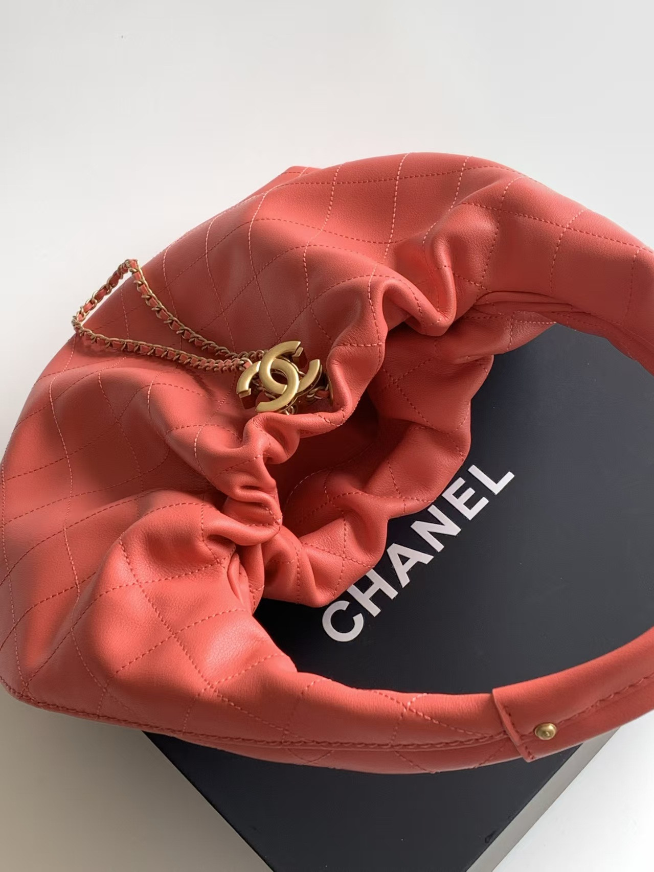 Ch**el Large Hobo Bag 30x12x45cm