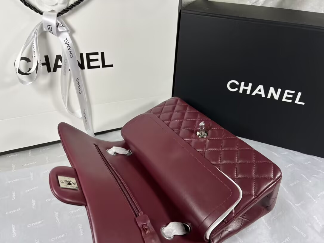 Ch**el CLASSIC 11.12 HANDBAG 15.5 × 25.5 × 6.5 cm