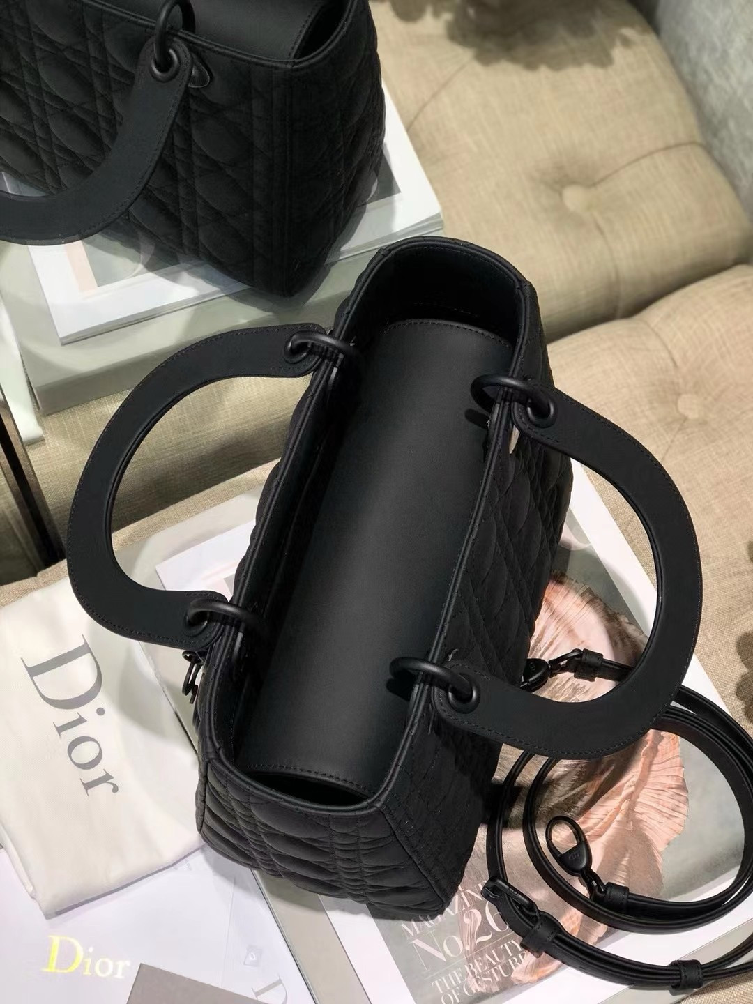 Medium Lady D10r Bag  9.5 x 8 x 4.5 inches