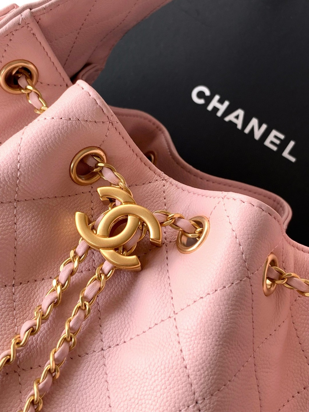Ch**el 25C Bucket Bag 26x30x14cm