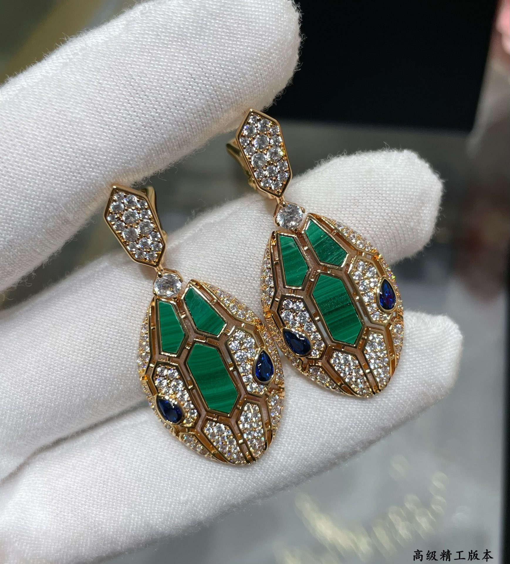 Bv1g*ai snakes Earrings