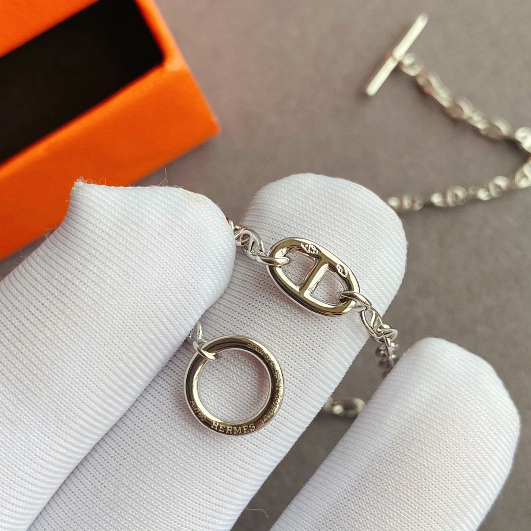 H**me5 Petit H Pendant Necklace