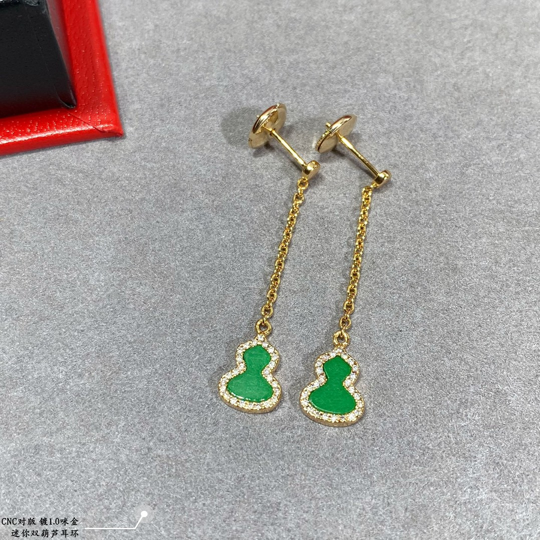 Qeelin Mini Gourd Earrings