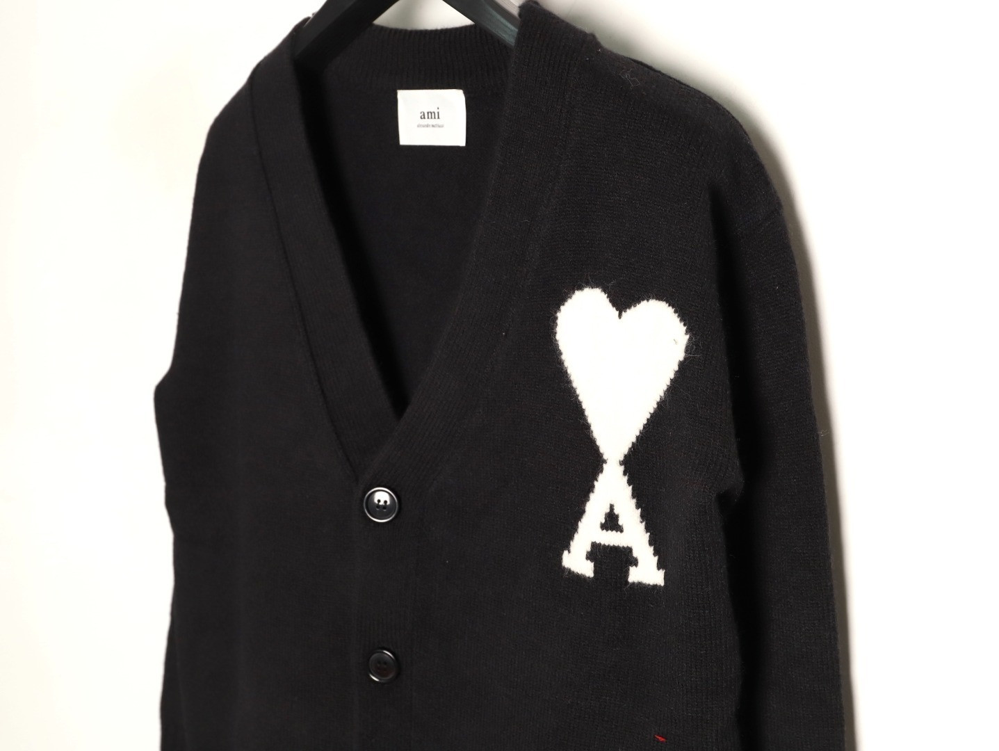 AMI PARIS Wool Cardigan Sweaters