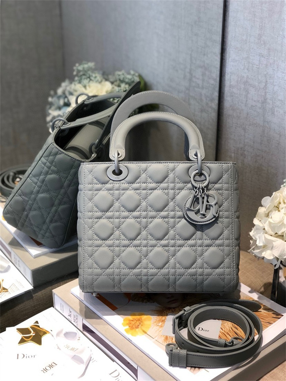 Medium Lady D10r Bag  9.5 x 8 x 4.5 inches