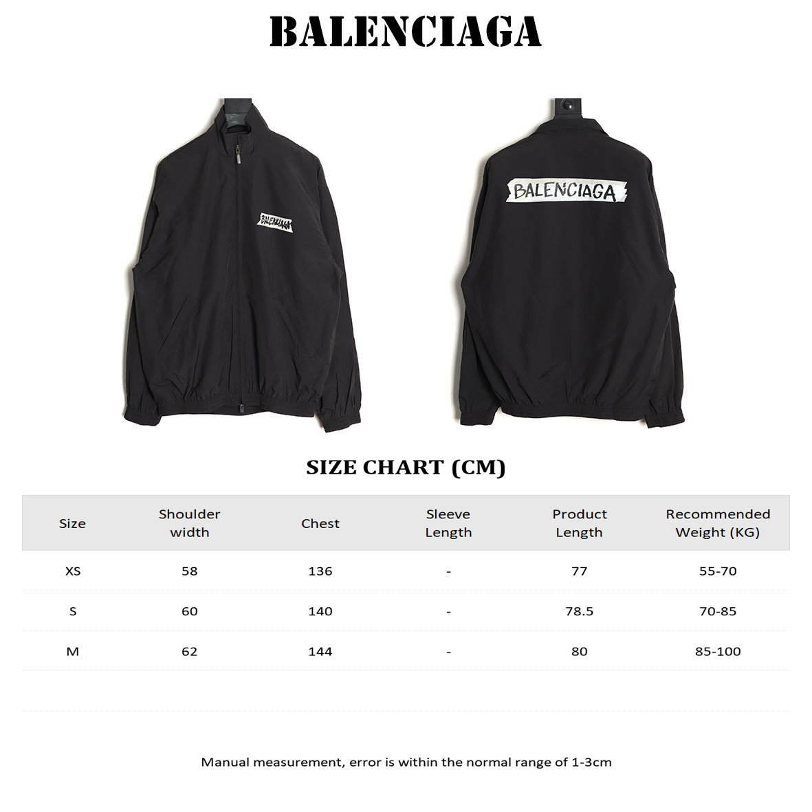 Ba1en*iaga jacket
