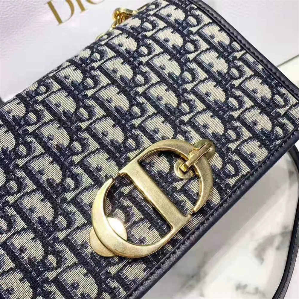 D10r 30 MONTAIGNE CHAIN BAG Oblique 24x18x8 cm