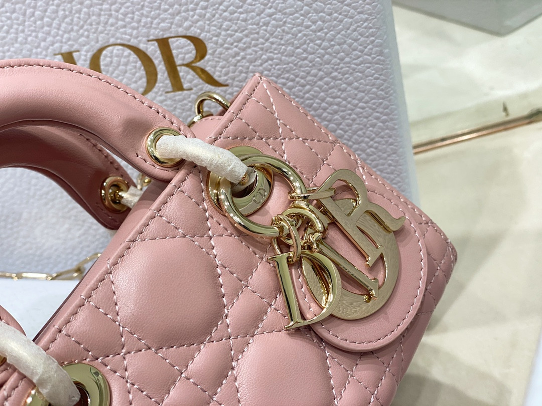 D10r MINI LADY D-JOY BAG PINK 16 x 9 x 5 CM
