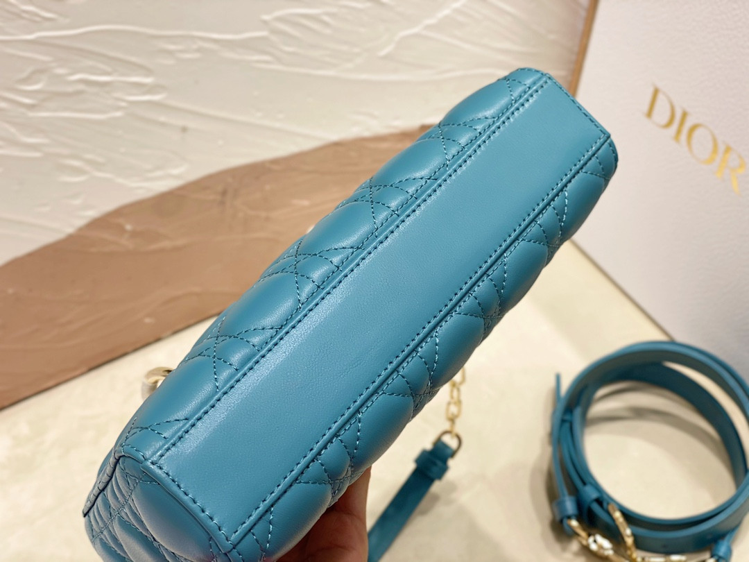 D10r SMALL LADY D-JOY BAG BLUE